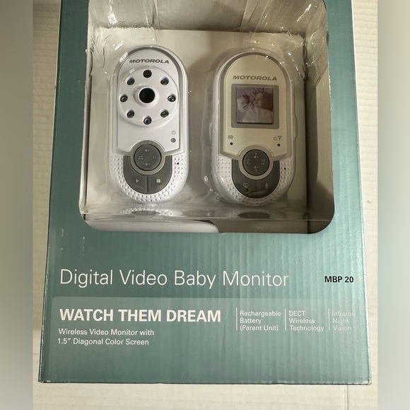 Motorola Digital Video baby Monitor 1.5’ LCD, 2-Way/ WIRELESS-NEW W/box no tags - Picture 3 of 11